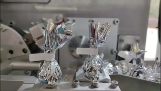 chocolate sticker bunch packing machine