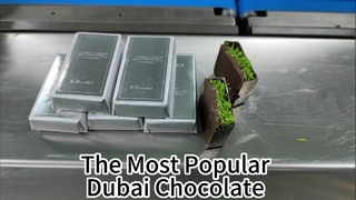 chocolate envelop packing machine plus labeling unit