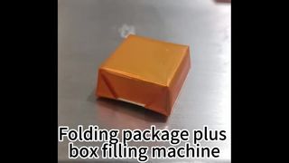 chocolate fold packing machine with heat sealing style